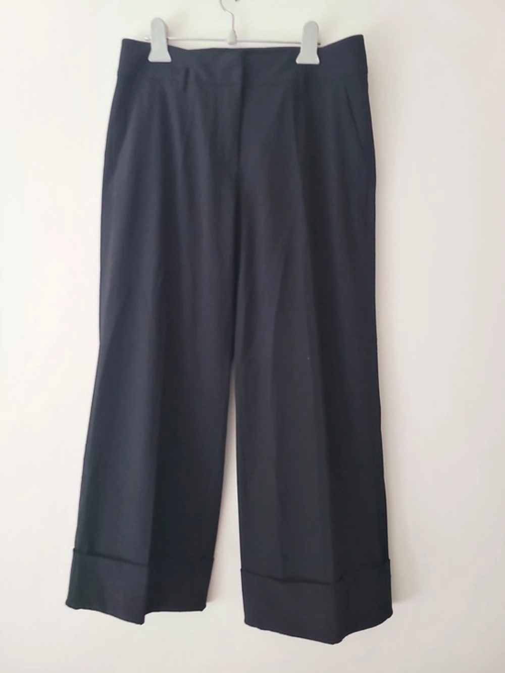 Sportmax Wide Leg Black Size 40/8